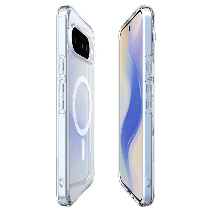 Spigen Ultra Hybrid Mag MagSafe Case for Google Pixel 10 / 10 Pro - Clear and White