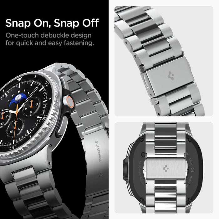 Spigen Modern Fit Band for Samsung Galaxy Watch 40/44/46 mm - Silver