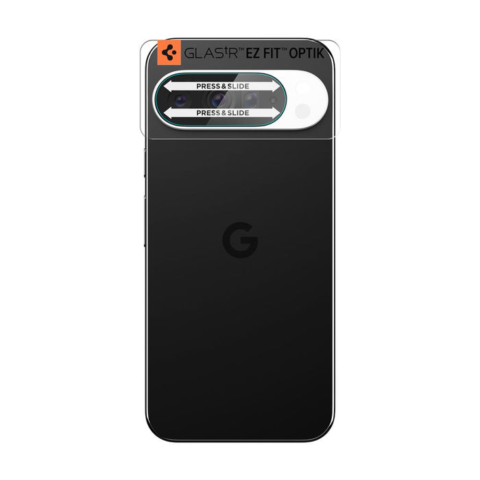 Spigen Optik Glas.tR Camera Cover 2-pack for Google Pixel 10 Pro XL - Clear
