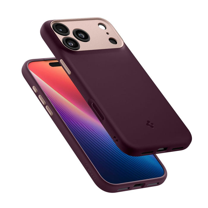 Spigen Nano Pop Mag MagSafe case for iPhone 17 Pro - burgundy