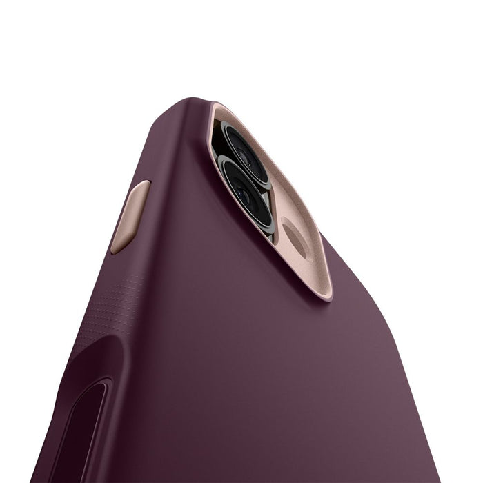 Spigen Nano Pop Mag MagSafe case for iPhone 17 - burgundy