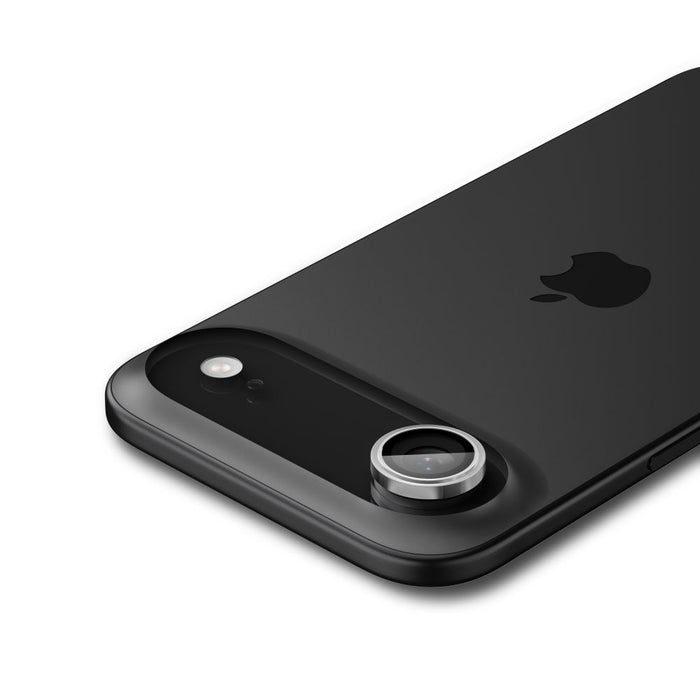 Spigen Optik Pro GLAS.TR ”EZ FIT” Camera Cover 2-pack for iPhone Air - Silver