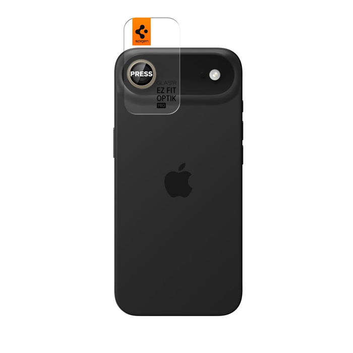 Spigen Optik Pro GLAS.TR ”EZ FIT” Camera Cover 2-pack for iPhone Air - Gold