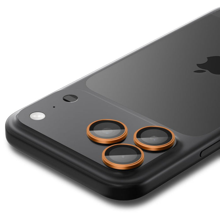 Spigen Optik Pro Camera Lens Glass for iPhone 16 Pro / Max / 17 Pro / Max - Orange