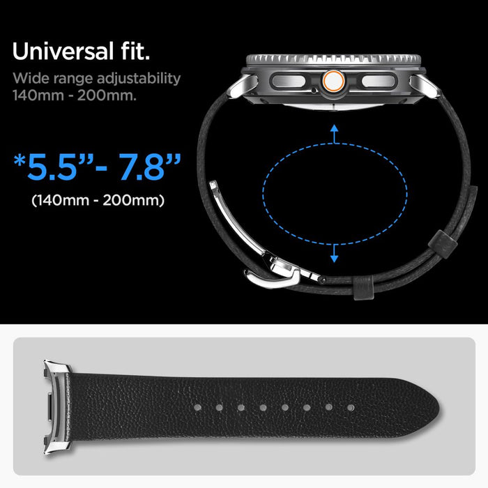 Spigen Enzo Strap for Samsung Galaxy Watch 40/44/46 mm - Black