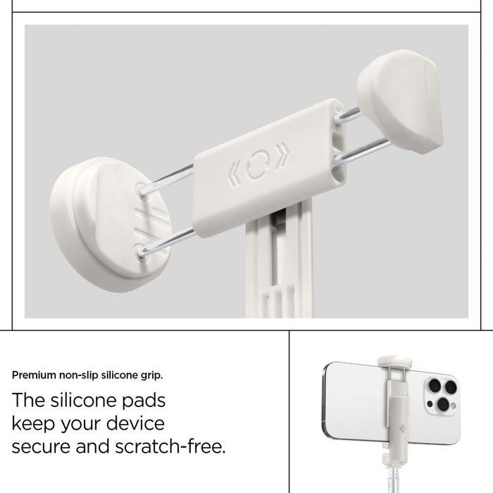 Spigen S541W Bluetooth Selfie Stick - White