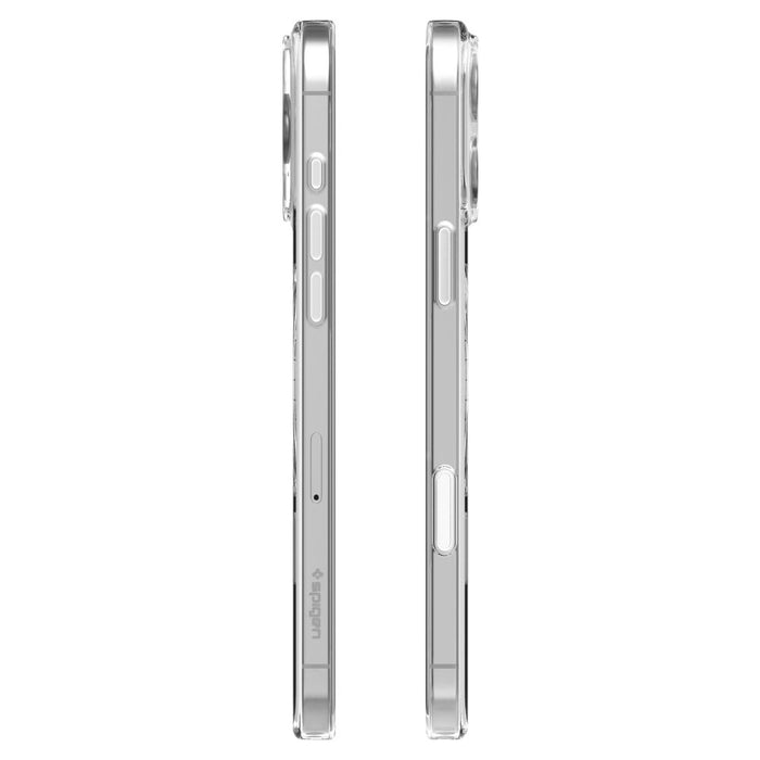 Spigen Thin Fit MagSafe Case for iPhone 16 Pro - Clear and White