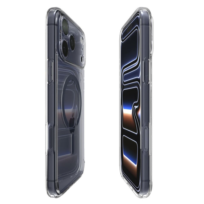 Spigen Ultra Hybrid MagSafe Case for iPhone 17 Pro Max - Clear Navy Blue