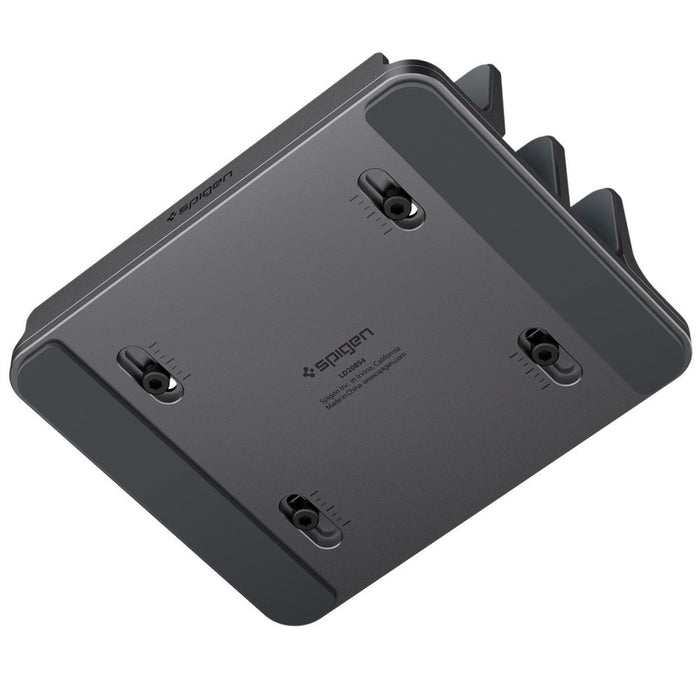 Spigen LD208S4 Desk Organizer for Laptops, Tablets, Smartphones, Keyboards - Gray