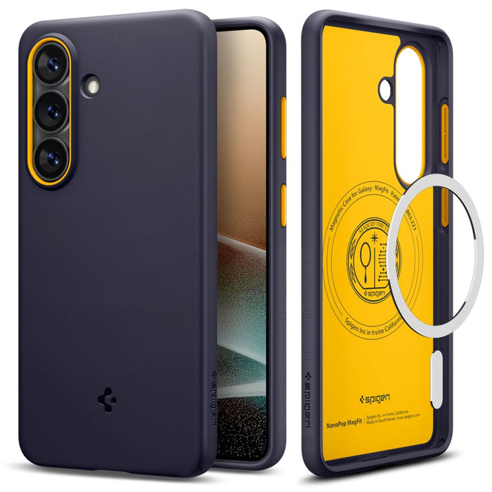 Spigen Nano Pop Mag MagSafe Case for Samsung Galaxy S26 - Blue