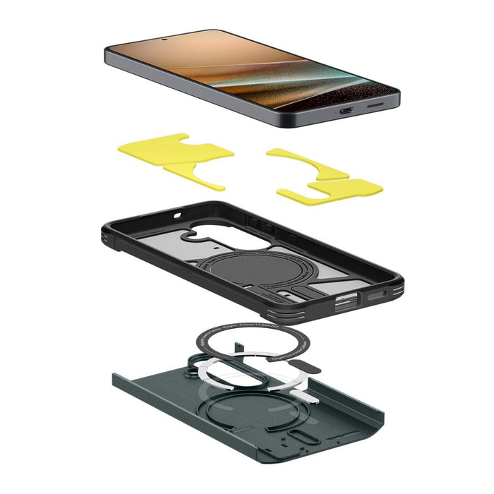 Spigen Tough Armor Mag MagSafe Case for Samsung Galaxy S26 - Green