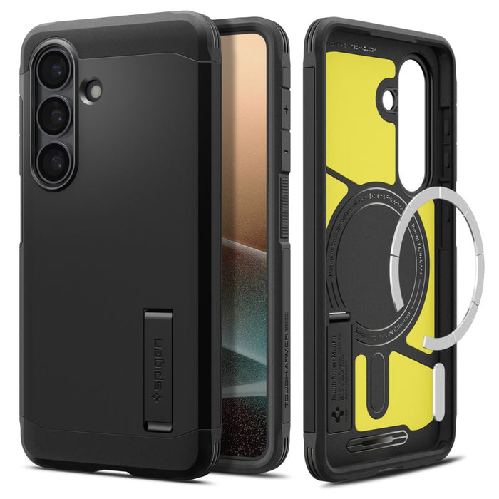 Spigen Tough Armor Mag MagSafe Case for Samsung Galaxy S26 - Black