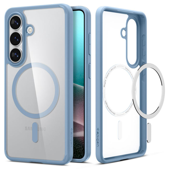 Spigen Ultra Hybrid Mag MagSafe Case for Samsung Galaxy S26 - Clear Blue