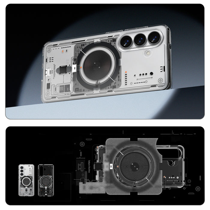 Spigen Ultra Hybrid Mag MagSafe Case for Samsung Galaxy S26 Neo One - Transparent