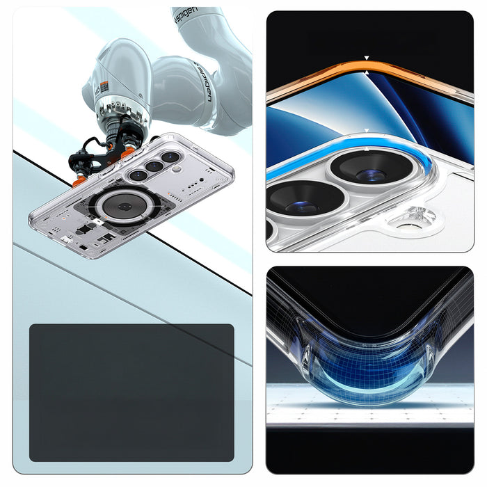 Spigen Ultra Hybrid Mag MagSafe Case for Samsung Galaxy S26 Neo One - Transparent