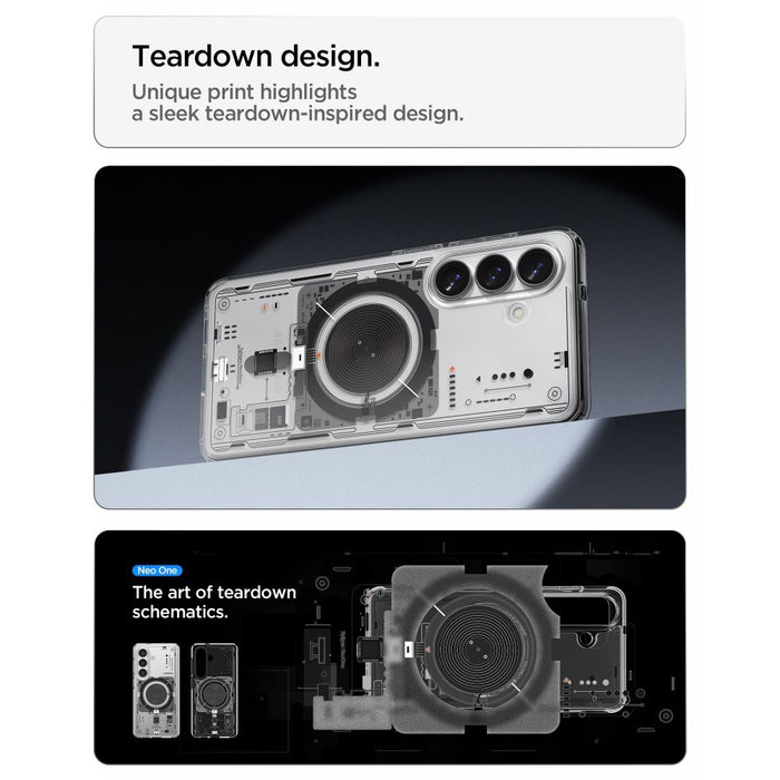 Spigen Ultra Hybrid Mag MagSafe Case for Samsung Galaxy S26 Neo One - Transparent
