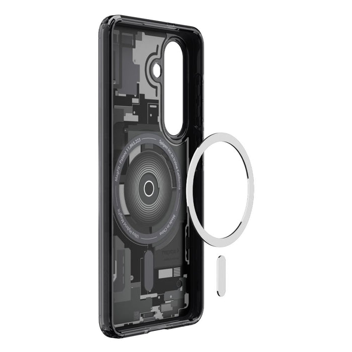 Spigen Ultra Hybrid Mag MagSafe Case for Samsung Galaxy S26 Zero One - Clear Black