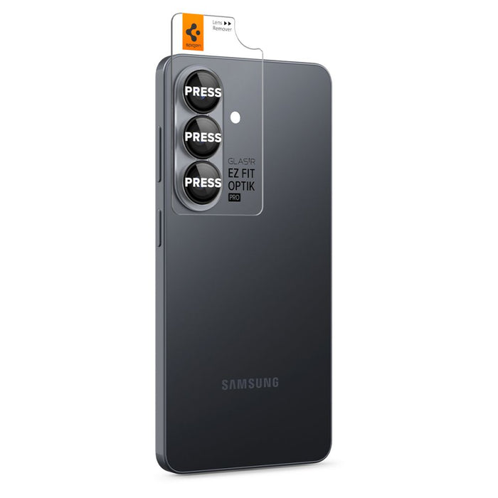 Spigen Glas.Tr Ez Fit Optik Pro HD Camera Cover 2-pack for Samsung Galaxy S26 - Black