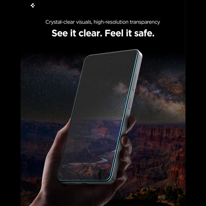 Spigen Glas.Tr Ez Fit Pro HD Privacy Glass for Samsung Galaxy S26