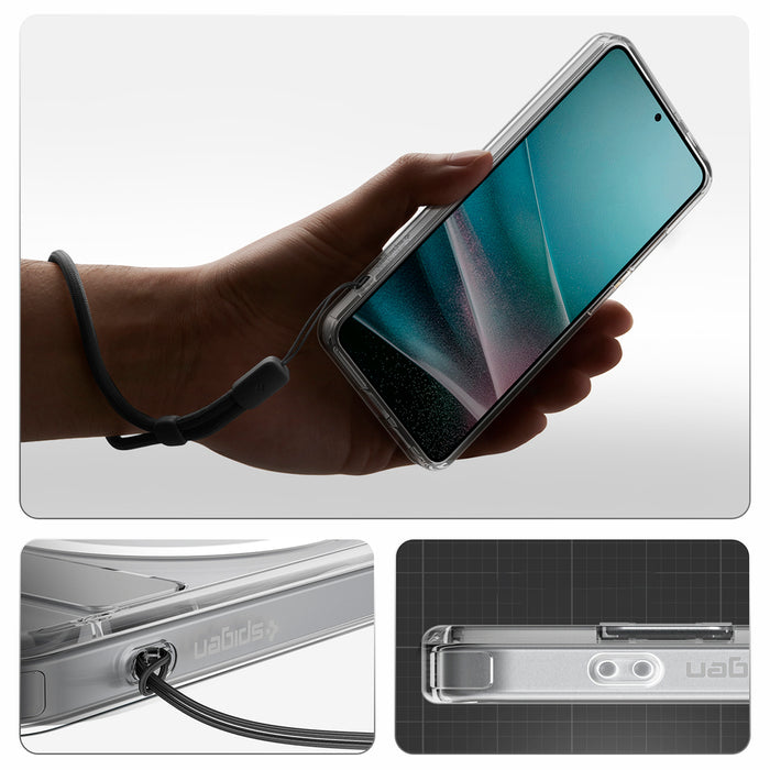 Spigen Ultra Hybrid S Mag MagSafe Case for Samsung Galaxy S26+ - Clear and White