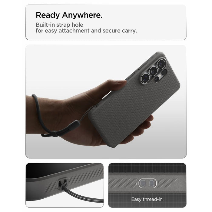 Spigen Liquid Air Case for Samsung Galaxy S26 Ultra - Gray