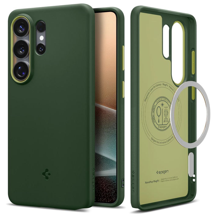 Spigen Nano Pop Mag MagSafe Case for Samsung Galaxy S26 Ultra - Green