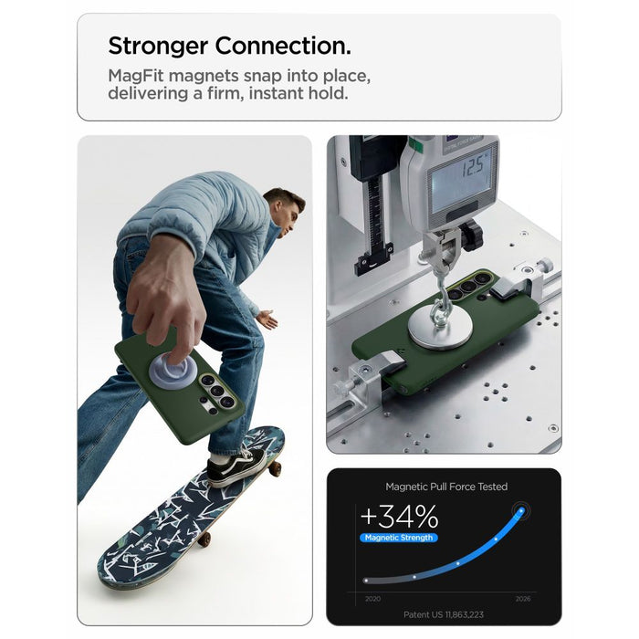 Spigen Nano Pop Mag MagSafe Case for Samsung Galaxy S26 Ultra - Green