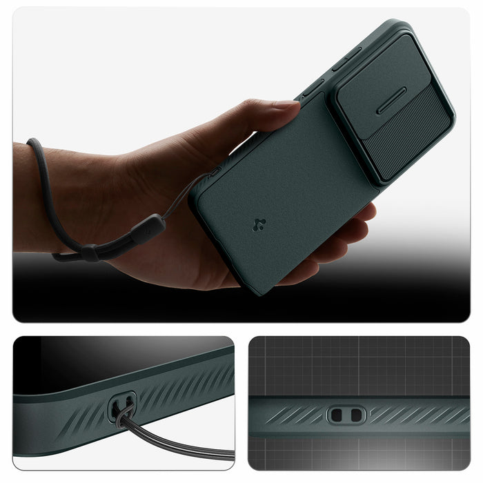 Spigen Optik Armor Case for Samsung Galaxy S26 Ultra - Green