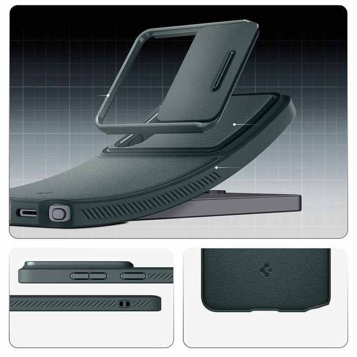 Spigen Optik Armor Case for Samsung Galaxy S26 Ultra - Green