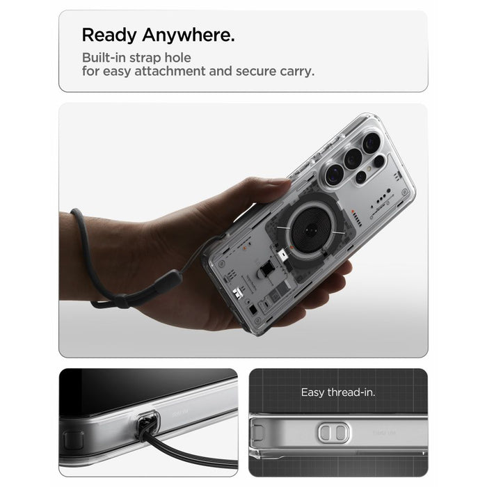 Spigen Ultra Hybrid Mag MagSafe Case for Samsung Galaxy S26 Ultra Neo One - Transparent