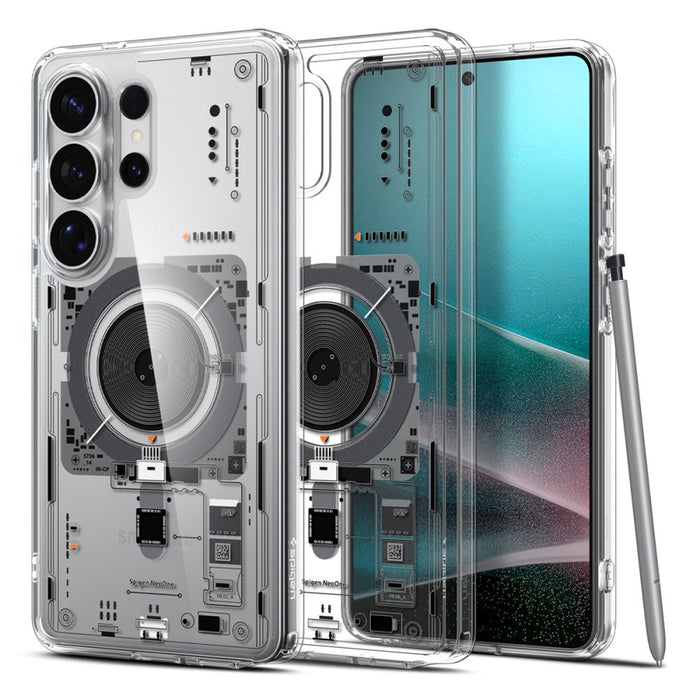 Spigen Ultra Hybrid Mag MagSafe Case for Samsung Galaxy S26 Ultra Neo One - Transparent