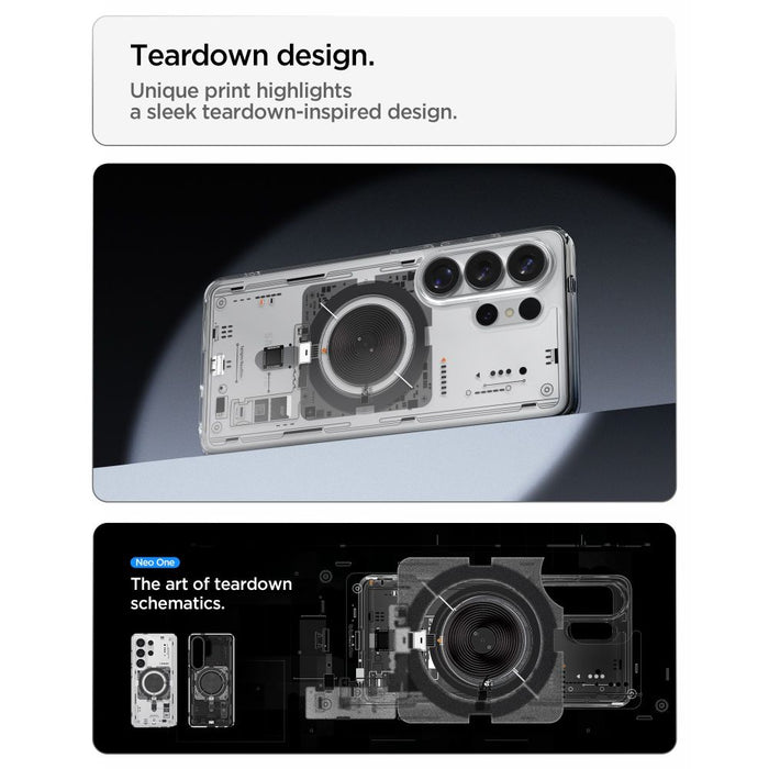 Spigen Ultra Hybrid Mag MagSafe Case for Samsung Galaxy S26 Ultra Neo One - Transparent