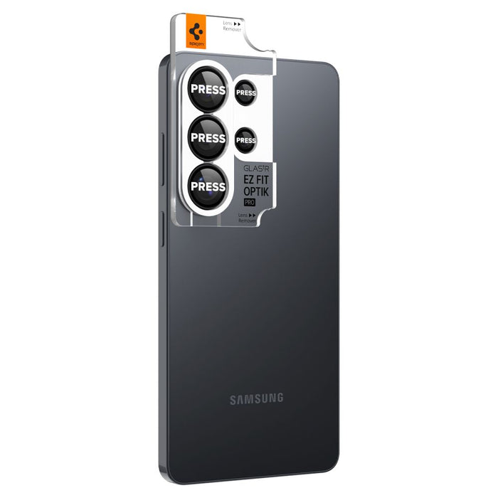 Spigen Glas.Tr Ez Fit Optik Pro HD Camera Cover 2-pack for Samsung Galaxy S26 Ultra - Black