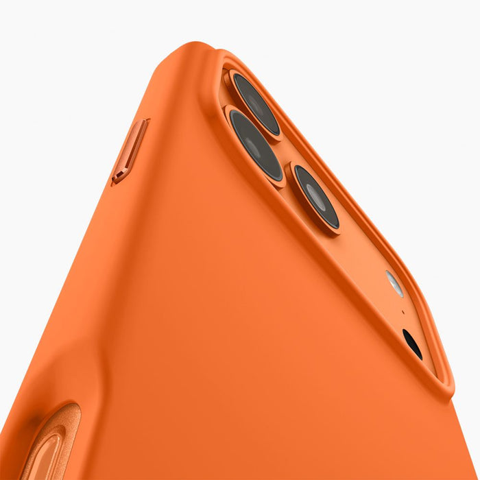Spigen Silicone Fit Mag MagSafe Case for iPhone 17 Pro Max - Orange
