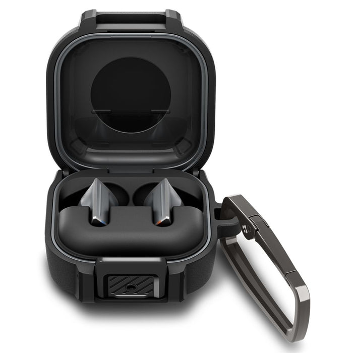 Spigen Lock Fit Case for Samsung Galaxy Buds 4 / 4 Pro - Matte Black