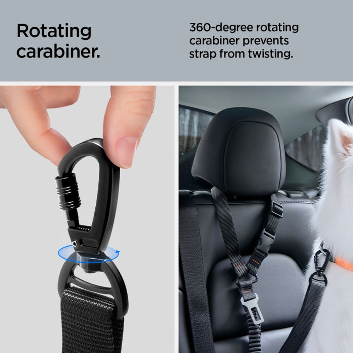 Spigen PS100 Universal Pet Seat Belt - Black