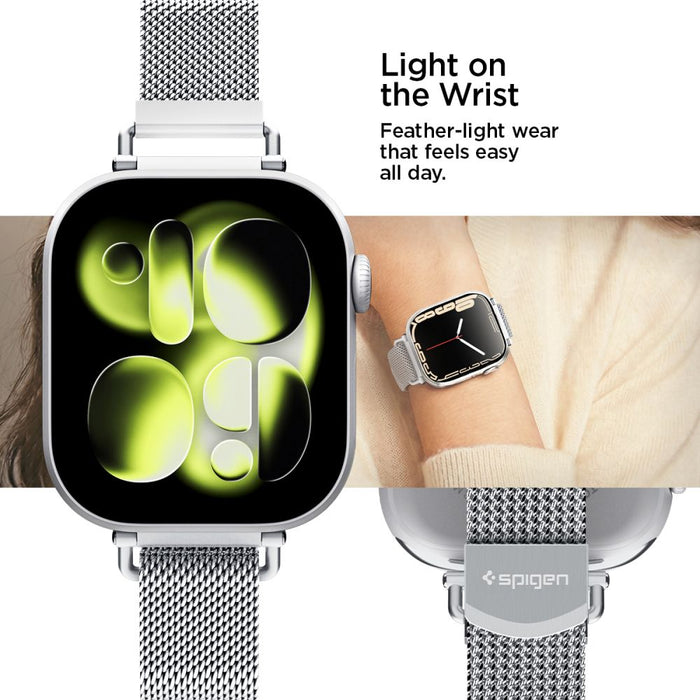 Spigen WBM4 Strap for Apple Watch (40 / 41 / 42 mm) - Silver