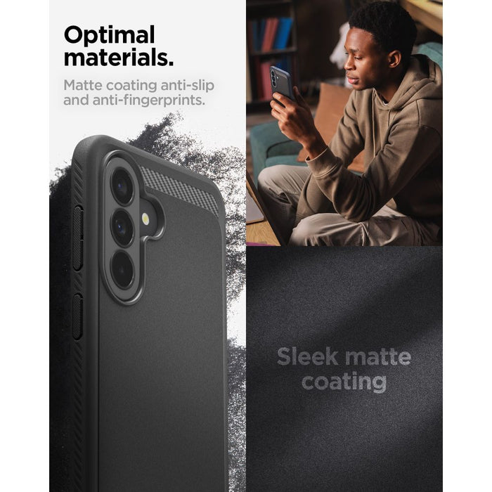 Spigen Rugged Armor Case for Samsung Galaxy A37 5G - Black