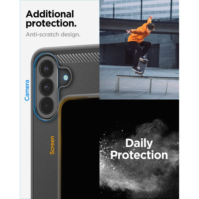 Spigen Rugged Armor Case for Samsung Galaxy A37 5G - Black