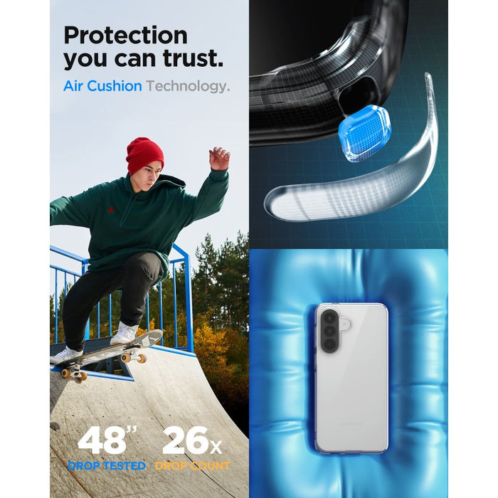 Spigen Liquid Crystal Case for Samsung Galaxy A57 5G - Transparent