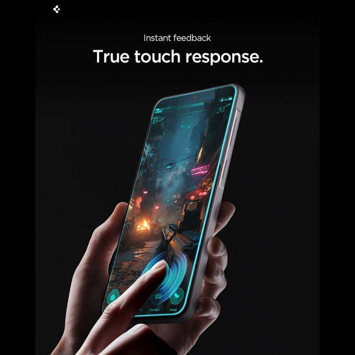 Spigen Glas.tR EZ Fit Pro 2-Pack Tempered Glass for Samsung Galaxy A57 5G