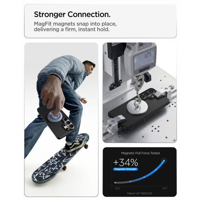 Spigen Thin Fit Mag MagSafe Case for Samsung Galaxy S26 Ultra - Black