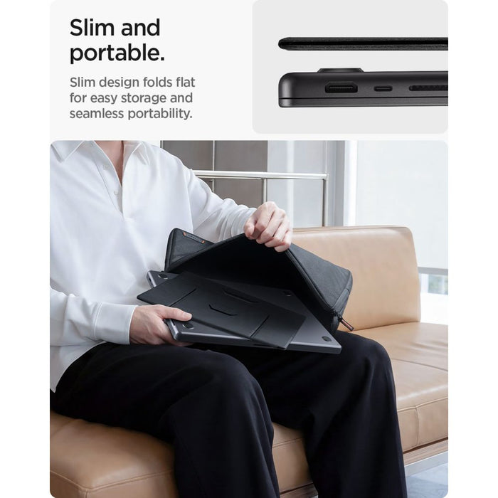 Spigen SlimFold LD201-S8 Laptop Stand - Gray