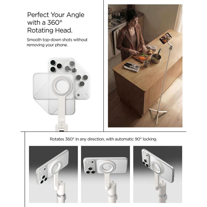 Spigen S582W Bluetooth Selfie Stick - Beige