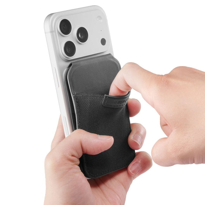 Spigen Slim Fold S314-4 MagSafe Phone Wallet - Black