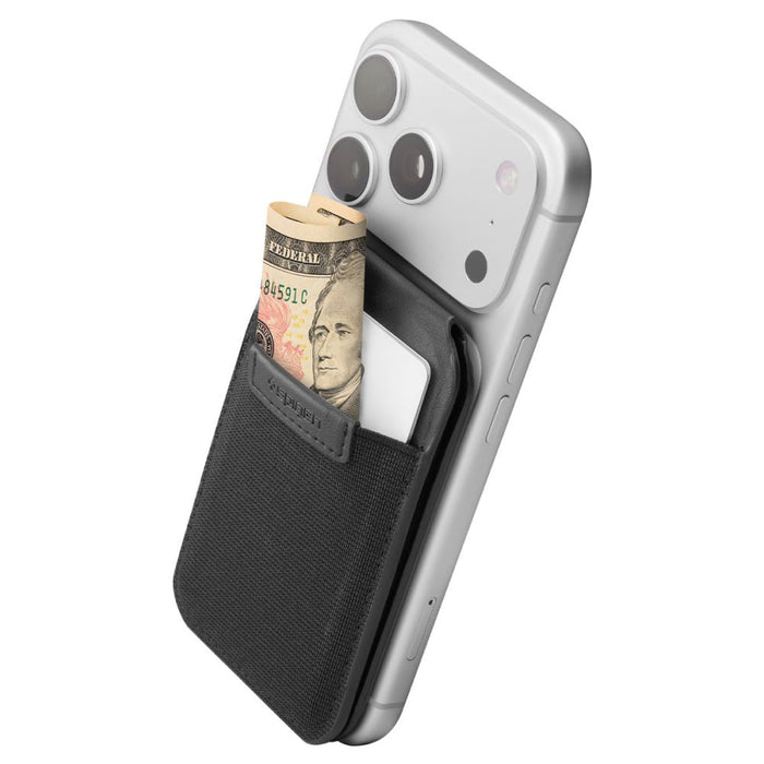 Spigen Slim Fold S314-4 MagSafe Phone Wallet - Black