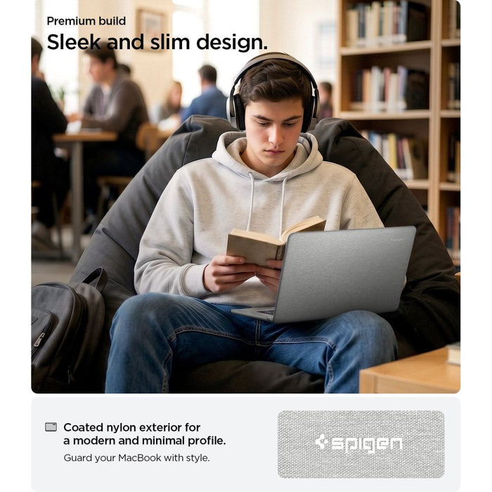 Spigen Urban Fit Case for MacBook Air 15" 2023 / 2024 / 2025 / 2026 - Gray
