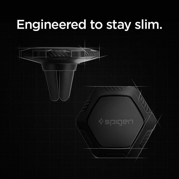 Spigen QS11 Magnetic Car Air Vent Phone Holder - Black