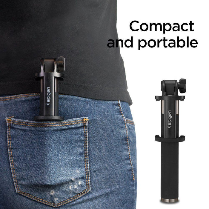 Selfie stick Spigen S530W - black