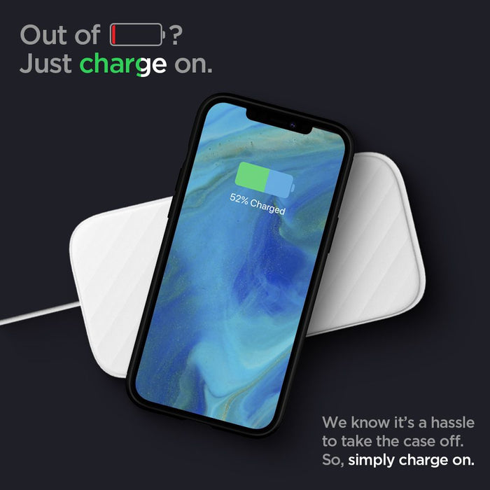 Spigen Rugged Armor Case for iPhone 12 / iPhone 12 Pro - Matte Black